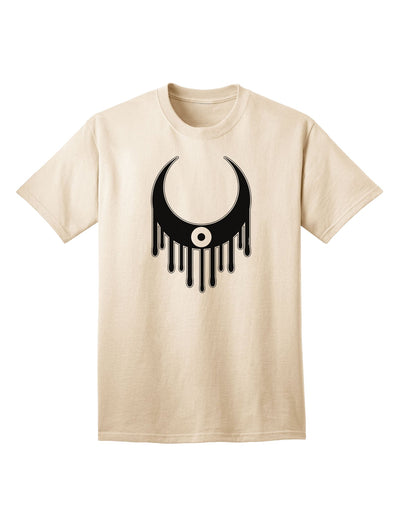 Halloween Adult T-Shirt - Featuring the Enchanting Weeping Crescent Eye-Mens T-shirts-TooLoud-Natural-Small-Davson Sales