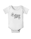 Halloween Current Year Script Distressed Baby Romper Bodysuit-Baby Romper-TooLoud-White-06-Months-Davson Sales