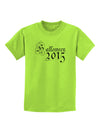 Halloween Current Year Script Distressed Childrens T-Shirt-Childrens T-Shirt-TooLoud-Lime-Green-X-Small-Davson Sales