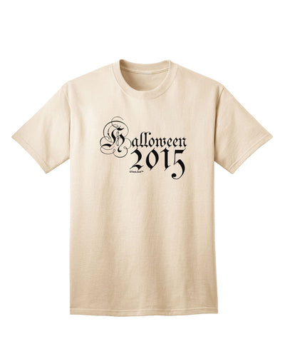 Halloween Current Year Script Text Adult T-Shirt-Mens T-Shirt-TooLoud-Natural-Small-Davson Sales