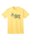 Halloween Current Year Script Text Adult T-Shirt-Mens T-Shirt-TooLoud-Yellow-Small-Davson Sales