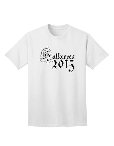 Halloween Current Year Script Text Adult T-Shirt-Mens T-Shirt-TooLoud-White-Small-Davson Sales