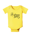 Halloween Current Year Script Text Baby Romper Bodysuit-Baby Romper-TooLoud-Yellow-06-Months-Davson Sales