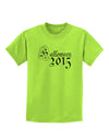 Halloween Current Year Script Text Childrens T-Shirt-Childrens T-Shirt-TooLoud-Lime-Green-X-Small-Davson Sales