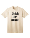 Halloween Humor: Trick or Drink - Adult T-Shirt for a Spooktacular Celebration-Mens T-shirts-TooLoud-Natural-Small-Davson Sales