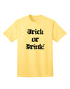 Halloween Humor: Trick or Drink - Adult T-Shirt for a Spooktacular Celebration-Mens T-shirts-TooLoud-Yellow-Small-Davson Sales