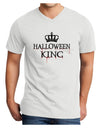 Halloween King Adult V-Neck T-shirt by TooLoud-Mens V-Neck T-Shirt-TooLoud-White-Small-Davson Sales