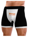 Halloween Pumpkins Mens Boxer Brief Underwear-Mens-BoxerBriefs-NDS Wear-Black-with-White-Small-NDS WEAR