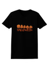 Halloween Pumpkins Womens T-Shirt-Womens T-Shirt-TooLoud-Black-X-Small-Davson Sales