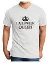 Halloween Queen Adult V-Neck T-shirt by TooLoud-Mens V-Neck T-Shirt-TooLoud-White-Small-Davson Sales