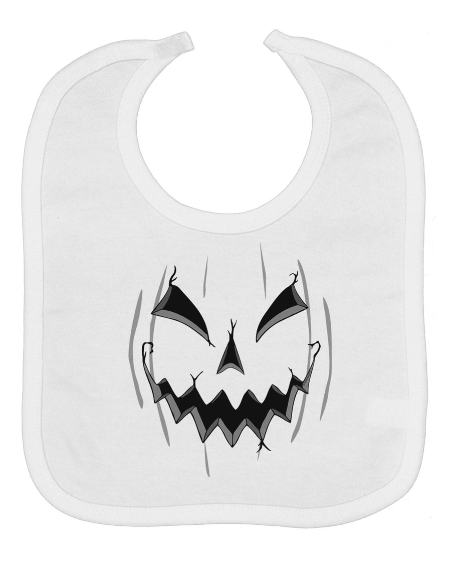 Halloween Scary Evil Jack O Lantern Pumpkin Baby Bib