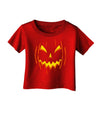 Halloween Scary Evil Jack O Lantern Pumpkin Infant T-Shirt Dark-Infant T-Shirt-TooLoud-Red-06-Months-Davson Sales