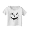 Halloween Scary Evil Jack O Lantern Pumpkin Infant T-Shirt-Infant T-Shirt-TooLoud-White-06-Months-Davson Sales