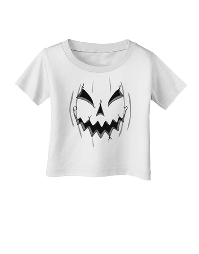 Halloween Scary Evil Jack O Lantern Pumpkin Infant T-Shirt-Infant T-Shirt-TooLoud-White-06-Months-Davson Sales