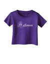 Halloween Script Text Infant T-Shirt Dark-Infant T-Shirt-TooLoud-Purple-06-Months-Davson Sales