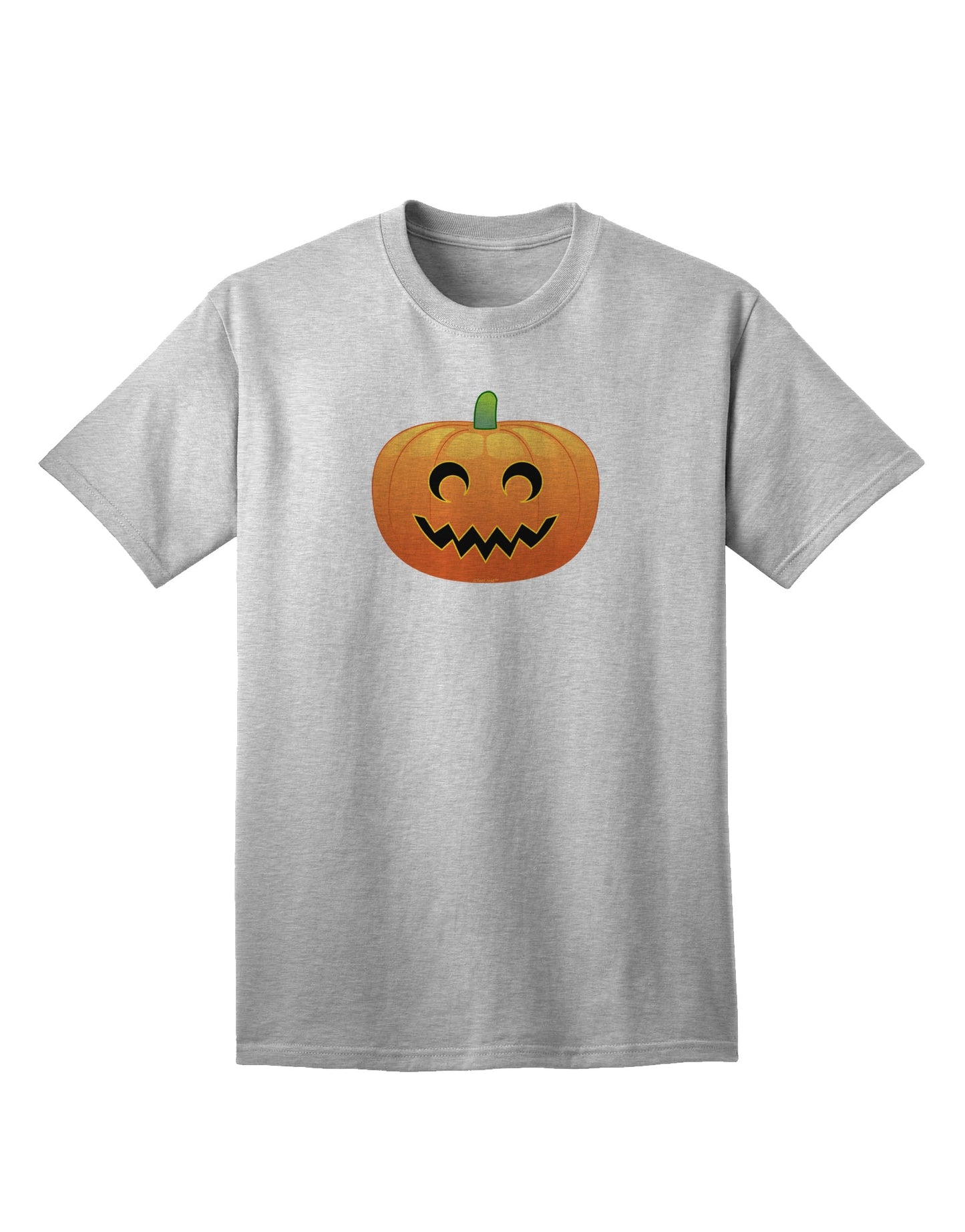 Halloween-inspired Adult T-Shirt featuring Jack-o-lantern Design-Mens T-shirts-TooLoud-AshGray-Small-Davson Sales