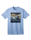 Halloween-themed Adult T-Shirt featuring a Grim Reaper Design-Mens T-shirts-TooLoud-Light-Blue-Small-Davson Sales