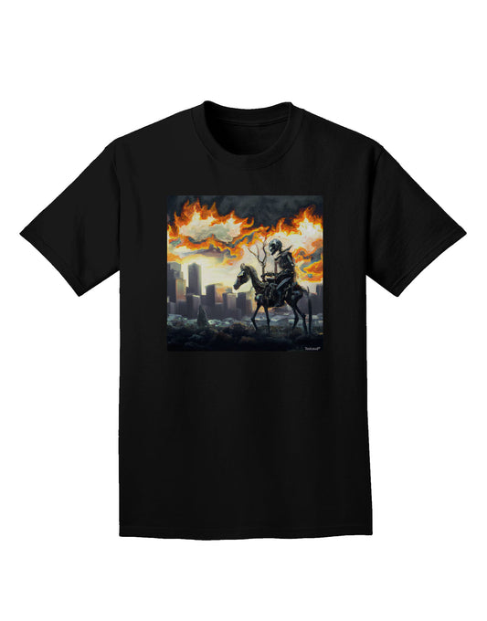 Halloween-themed Adult T-Shirt featuring a Grim Reaper Design-Mens T-shirts-TooLoud-Black-Small-Davson Sales