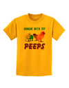 Hangin With My Peeps Childrens T-Shirt-Childrens T-Shirt-TooLoud-Gold-X-Small-Davson Sales