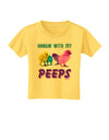 Hangin With My Peeps Toddler T-Shirt-Toddler T-Shirt-TooLoud-Yellow-2T-Davson Sales