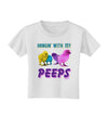 Hangin With My Peeps Toddler T-Shirt-Toddler T-Shirt-TooLoud-White-2T-Davson Sales