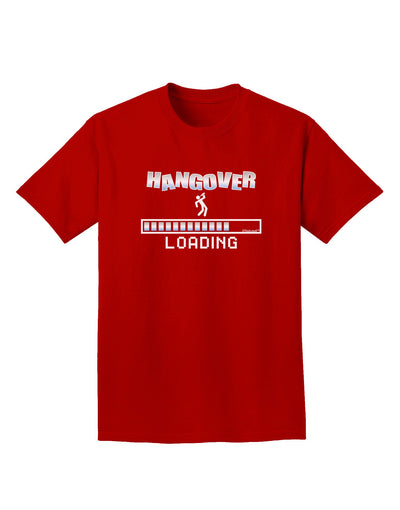 Hangover Loading Adult Dark T-Shirt-Mens T-Shirt-TooLoud-Red-Small-Davson Sales