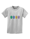 Hanukkah Dreidels Childrens T-Shirt-Childrens T-Shirt-TooLoud-AshGray-X-Small-Davson Sales