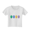 Hanukkah Dreidels Toddler T-Shirt-Toddler T-Shirt-TooLoud-White-2T-Davson Sales