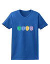 Hanukkah Dreidels Womens Dark T-Shirt-TooLoud-Royal-Blue-X-Small-Davson Sales