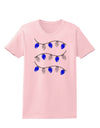 Hanukkah Lights Blue and Silver Womens T-Shirt-Womens T-Shirt-TooLoud-PalePink-X-Small-Davson Sales