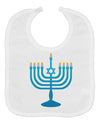 Hanukkah Menorah Baby Bib