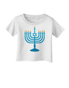 Hanukkah Menorah Infant T-Shirt-Infant T-Shirt-TooLoud-White-06-Months-Davson Sales