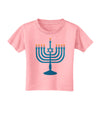 Hanukkah Menorah Toddler T-Shirt-Toddler T-Shirt-TooLoud-Candy-Pink-2T-Davson Sales