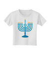 Hanukkah Menorah Toddler T-Shirt-Toddler T-Shirt-TooLoud-White-2T-Davson Sales