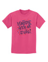 Happy 4th of July - Fireworks Design Childrens T-Shirt-Childrens T-Shirt-TooLoud-Sangria-X-Small-Davson Sales