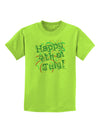 Happy 4th of July - Fireworks Design Childrens T-Shirt-Childrens T-Shirt-TooLoud-Lime-Green-X-Small-Davson Sales