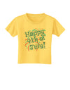 Happy 4th of July - Fireworks Design Toddler T-Shirt-Toddler T-Shirt-TooLoud-Yellow-2T-Davson Sales