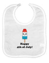 Happy 4th of July Popsicle Baby Bib