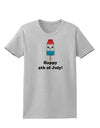 Happy 4th of July Popsicle Womens T-Shirt-Womens T-Shirt-TooLoud-AshGray-X-Small-Davson Sales