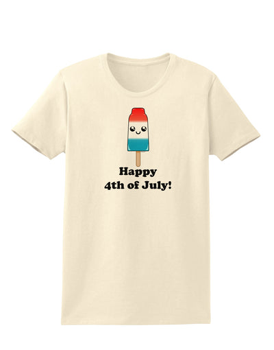 Happy 4th of July Popsicle Womens T-Shirt-Womens T-Shirt-TooLoud-Natural-X-Small-Davson Sales