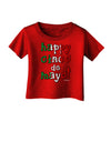 Happy Cinco de Mayo - Cactus Design Infant T-Shirt Dark by TooLoud-Infant T-Shirt-TooLoud-Red-06-Months-Davson Sales