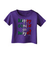 Happy Cinco de Mayo - Cactus Design Infant T-Shirt Dark by TooLoud-Infant T-Shirt-TooLoud-Purple-06-Months-Davson Sales