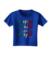 Happy Cinco de Mayo - Cactus Design Toddler T-Shirt Dark by TooLoud-Toddler T-Shirt-TooLoud-Royal-Blue-2T-Davson Sales