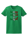 Happy Cinco de Mayo - Cactus Design Womens Dark T-Shirt by TooLoud-Womens T-Shirt-TooLoud-Kelly-Green-X-Small-Davson Sales