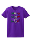 Happy Cinco de Mayo - Cactus Design Womens Dark T-Shirt by TooLoud-Womens T-Shirt-TooLoud-Purple-X-Small-Davson Sales