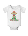 Happy Cinco de Mayo Cat Baby Romper Bodysuit by TooLoud-Baby Romper-TooLoud-White-06-Months-Davson Sales