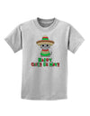 Happy Cinco de Mayo Cat Childrens T-Shirt by TooLoud-Childrens T-Shirt-TooLoud-AshGray-X-Small-Davson Sales