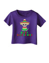 Happy Cinco de Mayo Cat Infant T-Shirt Dark by TooLoud-Infant T-Shirt-TooLoud-Purple-06-Months-Davson Sales