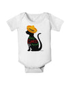 Happy Cinco de Meow - Cinco de Mayo Cat Baby Romper Bodysuit by TooLoud-Baby Romper-TooLoud-White-06-Months-Davson Sales