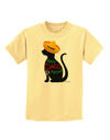 Happy Cinco de Meow - Cinco de Mayo Cat Childrens T-Shirt by TooLoud-Childrens T-Shirt-TooLoud-Daffodil-Yellow-X-Small-Davson Sales